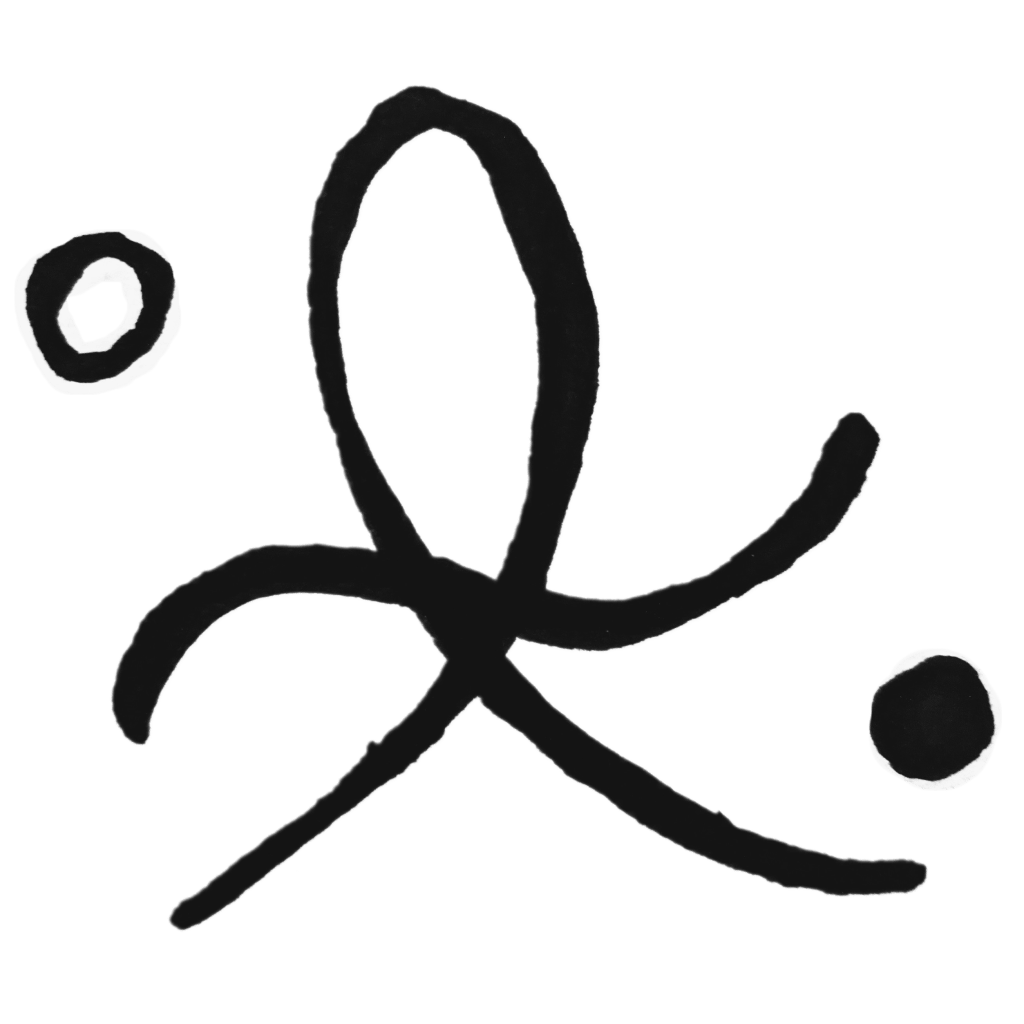 The Kicker logo symbol design for all things delivered